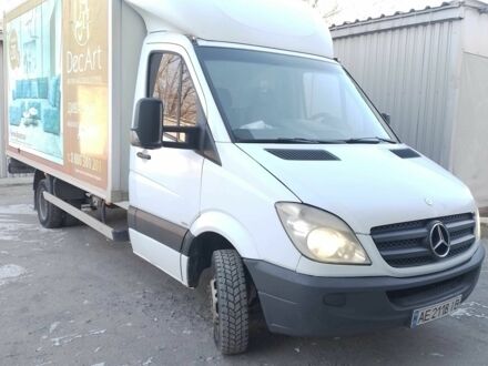 Белый Мерседес Sprinter, объемом двигателя 2.1 л и пробегом 328 тыс. км за 15000 $, фото 1 на Automoto.ua