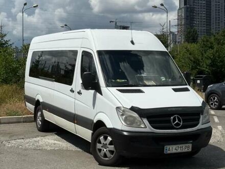 Белый Мерседес Sprinter, объемом двигателя 2.14 л и пробегом 10 тыс. км за 16000 $, фото 1 на Automoto.ua