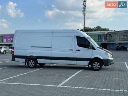 Білий Мерседес Sprinter, об'ємом двигуна 2.2 л та пробігом 410 тис. км за 10000 $, фото 1 на Automoto.ua