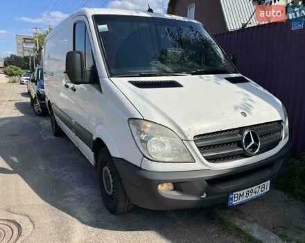 Белый Мерседес Sprinter, объемом двигателя 2.1 л и пробегом 446 тыс. км за 12500 $, фото 1 на Automoto.ua