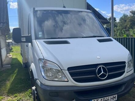 Белый Мерседес Sprinter, объемом двигателя 2.14 л и пробегом 332 тыс. км за 17800 $, фото 1 на Automoto.ua