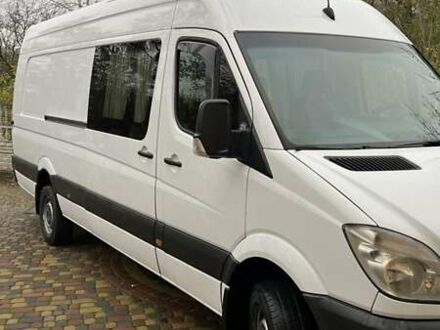 Белый Мерседес Sprinter, объемом двигателя 3 л и пробегом 485 тыс. км за 23500 $, фото 1 на Automoto.ua