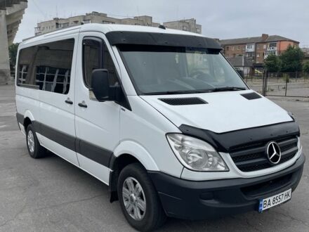 Белый Мерседес Sprinter, объемом двигателя 2.2 л и пробегом 645 тыс. км за 14500 $, фото 1 на Automoto.ua