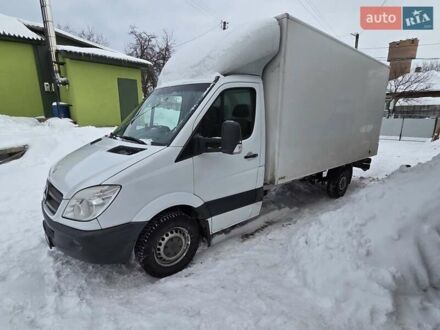 Белый Мерседес Sprinter, объемом двигателя 2.1 л и пробегом 422 тыс. км за 14000 $, фото 1 на Automoto.ua
