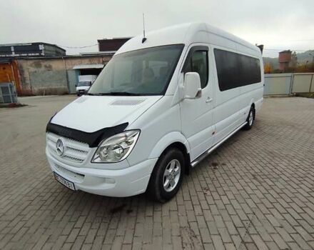 Белый Мерседес Sprinter, объемом двигателя 3 л и пробегом 160 тыс. км за 18000 $, фото 1 на Automoto.ua