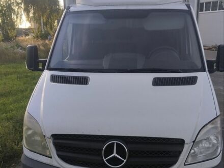 Белый Мерседес Sprinter, объемом двигателя 2.14 л и пробегом 348 тыс. км за 14000 $, фото 1 на Automoto.ua