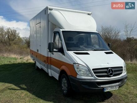 Белый Мерседес Sprinter, объемом двигателя 2.1 л и пробегом 600 тыс. км за 16900 $, фото 1 на Automoto.ua