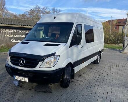Белый Мерседес Sprinter, объемом двигателя 2.14 л и пробегом 580 тыс. км за 16500 $, фото 1 на Automoto.ua