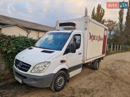 Белый Мерседес Sprinter, объемом двигателя 2.14 л и пробегом 360 тыс. км за 11000 $, фото 1 на Automoto.ua