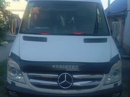 Білий Мерседес Sprinter, об'ємом двигуна 3 л та пробігом 328 тис. км за 28500 $, фото 1 на Automoto.ua