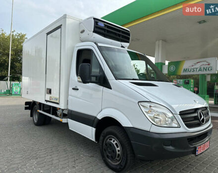 Белый Мерседес Sprinter, объемом двигателя 2.2 л и пробегом 196 тыс. км за 21700 $, фото 1 на Automoto.ua