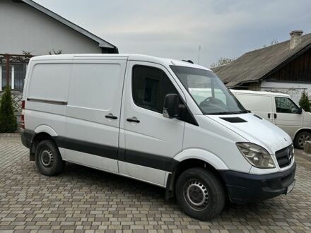 Білий Мерседес Sprinter, об'ємом двигуна 2.1 л та пробігом 212 тис. км за 10200 $, фото 1 на Automoto.ua