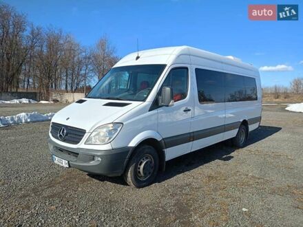 Белый Мерседес Sprinter, объемом двигателя 2.99 л и пробегом 584 тыс. км за 32000 $, фото 1 на Automoto.ua