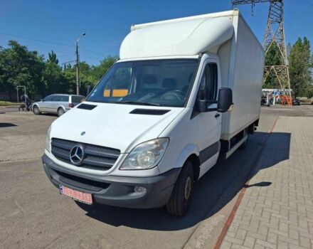 Белый Мерседес Sprinter, объемом двигателя 2.2 л и пробегом 266 тыс. км за 12999 $, фото 1 на Automoto.ua