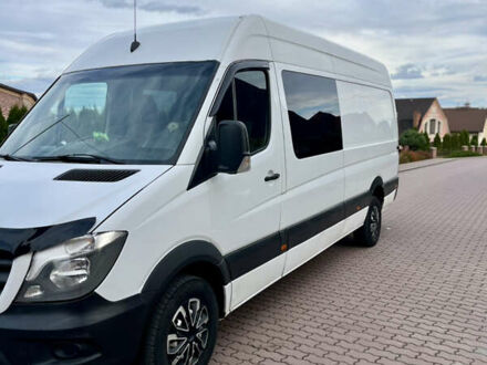 Белый Мерседес Sprinter, объемом двигателя 2.14 л и пробегом 410 тыс. км за 14900 $, фото 1 на Automoto.ua