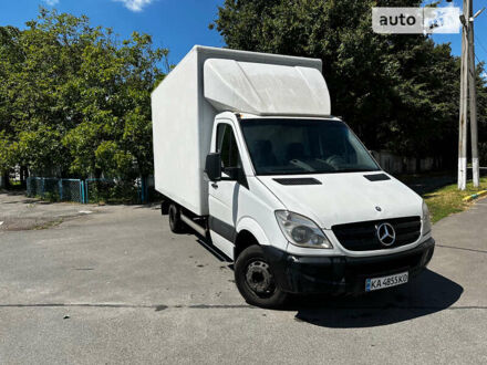 Белый Мерседес Sprinter, объемом двигателя 2.1 л и пробегом 394 тыс. км за 14000 $, фото 1 на Automoto.ua