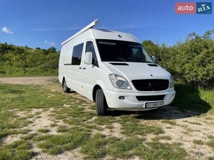 Білий Мерседес Sprinter, об'ємом двигуна 2.15 л та пробігом 202 тис. км за 25850 $, фото 1 на Automoto.ua