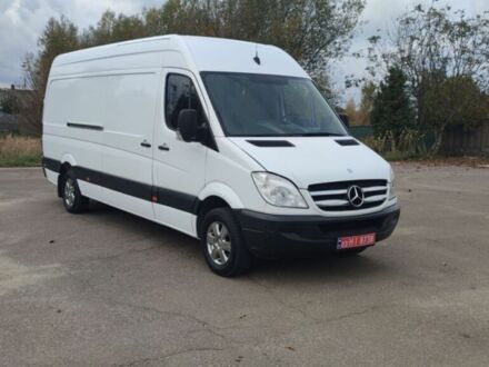 Белый Мерседес Sprinter, объемом двигателя 3 л и пробегом 287 тыс. км за 21600 $, фото 1 на Automoto.ua