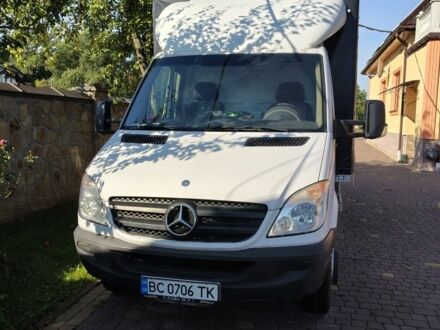 Білий Мерседес Sprinter, об'ємом двигуна 3 л та пробігом 153 тис. км за 23585 $, фото 1 на Automoto.ua