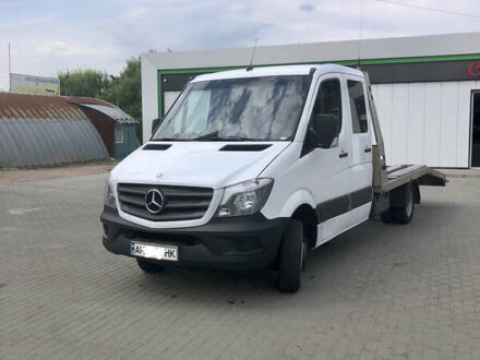 Белый Мерседес Sprinter, объемом двигателя 2.2 л и пробегом 350 тыс. км за 29000 $, фото 1 на Automoto.ua