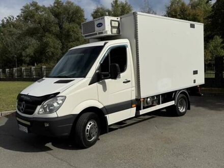 Белый Мерседес Sprinter, объемом двигателя 3 л и пробегом 419 тыс. км за 27000 $, фото 1 на Automoto.ua
