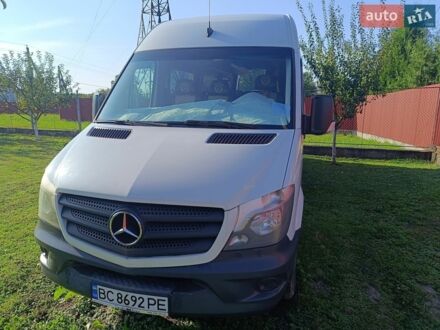 Белый Мерседес Sprinter, объемом двигателя 2.2 л и пробегом 40 тыс. км за 30000 $, фото 1 на Automoto.ua