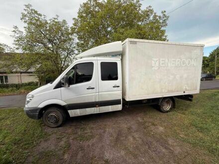 Белый Мерседес Sprinter, объемом двигателя 3 л и пробегом 240 тыс. км за 26000 $, фото 1 на Automoto.ua