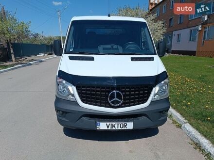Белый Мерседес Sprinter, объемом двигателя 2.2 л и пробегом 515 тыс. км за 20500 $, фото 1 на Automoto.ua