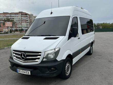Белый Мерседес Sprinter, объемом двигателя 2.14 л и пробегом 282 тыс. км за 16000 $, фото 1 на Automoto.ua