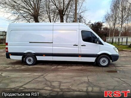 Белый Мерседес Sprinter, объемом двигателя 2.1 л и пробегом 278 тыс. км за 12900 $, фото 1 на Automoto.ua