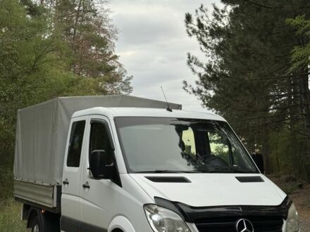 Белый Мерседес Sprinter, объемом двигателя 2.2 л и пробегом 430 тыс. км за 15500 $, фото 1 на Automoto.ua