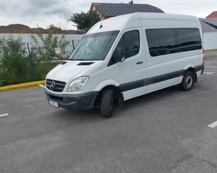 Белый Мерседес Sprinter, объемом двигателя 2.1 л и пробегом 395 тыс. км за 15000 $, фото 1 на Automoto.ua
