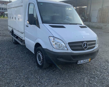 Белый Мерседес Sprinter, объемом двигателя 2.2 л и пробегом 268 тыс. км за 17800 $, фото 1 на Automoto.ua