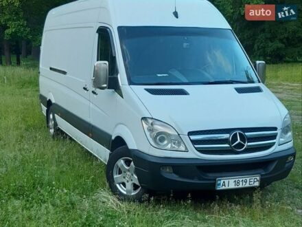 Белый Мерседес Sprinter, объемом двигателя 2.5 л и пробегом 462 тыс. км за 16500 $, фото 1 на Automoto.ua