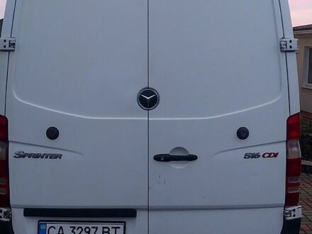 Белый Мерседес Sprinter, объемом двигателя 2.1 л и пробегом 44100 тыс. км за 16500 $, фото 1 на Automoto.ua