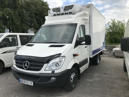 Белый Мерседес Sprinter, объемом двигателя 2.1 л и пробегом 230 тыс. км за 20500 $, фото 1 на Automoto.ua