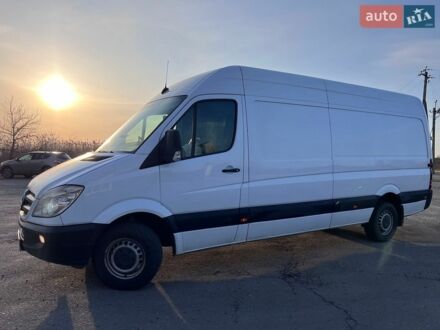 Белый Мерседес Sprinter, объемом двигателя 2.2 л и пробегом 752 тыс. км за 15800 $, фото 1 на Automoto.ua