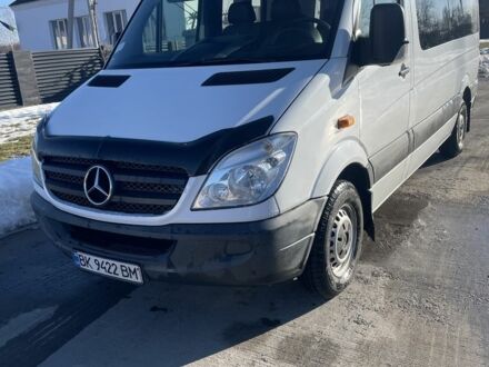 Білий Мерседес Sprinter, об'ємом двигуна 2.1 л та пробігом 128 тис. км за 16500 $, фото 1 на Automoto.ua