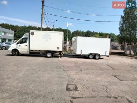 Белый Мерседес Sprinter, объемом двигателя 3 л и пробегом 550 тыс. км за 44999 $, фото 1 на Automoto.ua