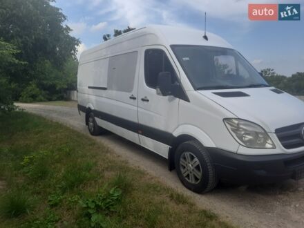 Білий Мерседес Sprinter, об'ємом двигуна 3 л та пробігом 500 тис. км за 18500 $, фото 1 на Automoto.ua