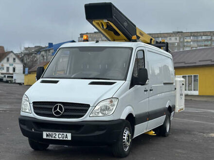 Белый Мерседес Sprinter, объемом двигателя 2.2 л и пробегом 238 тыс. км за 22900 $, фото 1 на Automoto.ua
