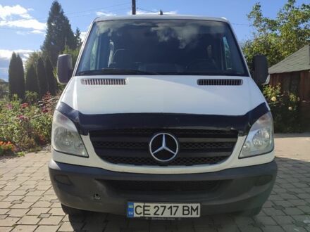 Белый Мерседес Sprinter, объемом двигателя 2.1 л и пробегом 305 тыс. км за 12200 $, фото 1 на Automoto.ua