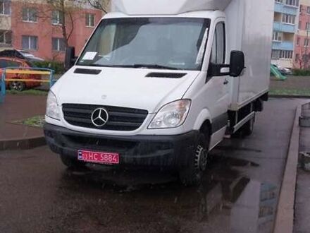 Белый Мерседес Sprinter, объемом двигателя 2.15 л и пробегом 277 тыс. км за 23800 $, фото 1 на Automoto.ua