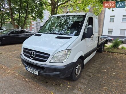 Белый Мерседес Sprinter, объемом двигателя 2.2 л и пробегом 457 тыс. км за 15000 $, фото 1 на Automoto.ua