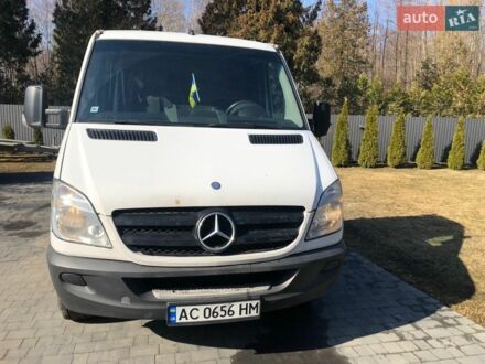Белый Мерседес Sprinter, объемом двигателя 2.99 л и пробегом 490 тыс. км за 19500 $, фото 1 на Automoto.ua