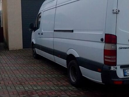 Белый Мерседес Sprinter, объемом двигателя 2.1 л и пробегом 441 тыс. км за 16500 $, фото 1 на Automoto.ua