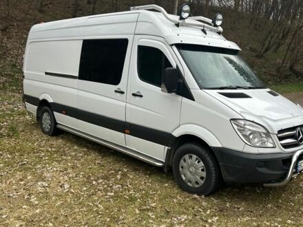Білий Мерседес Sprinter, об'ємом двигуна 3 л та пробігом 600 тис. км за 18500 $, фото 1 на Automoto.ua