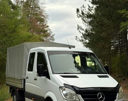 Белый Мерседес Sprinter, объемом двигателя 2.2 л и пробегом 431 тыс. км за 15000 $, фото 1 на Automoto.ua