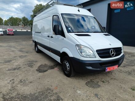 Белый Мерседес Sprinter, объемом двигателя 2.1 л и пробегом 153 тыс. км за 20900 $, фото 1 на Automoto.ua