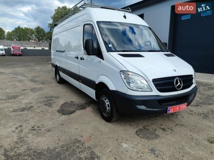 Белый Мерседес Sprinter, объемом двигателя 2.1 л и пробегом 153 тыс. км за 20900 $, фото 1 на Automoto.ua